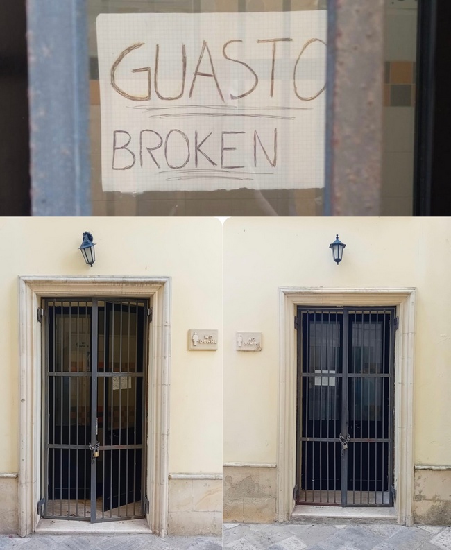 broken