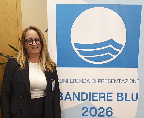Mariacristina Libetta a Roma per Bandiera Blu 2026