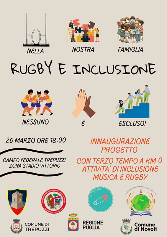 manifesto 26 marzo rugby