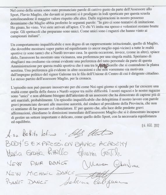 lettera maglio