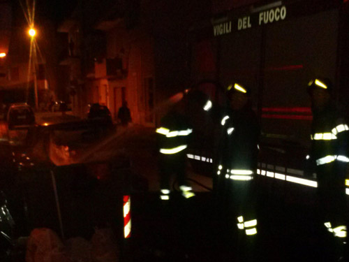 incendio cassonetto inps pdm