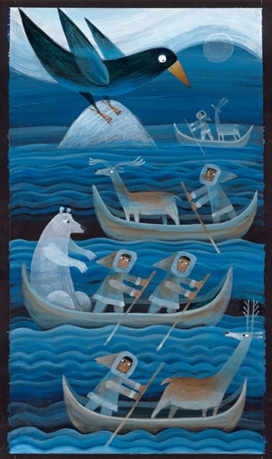 Filippo Brunello_Grande_corvo_forma_la_terra