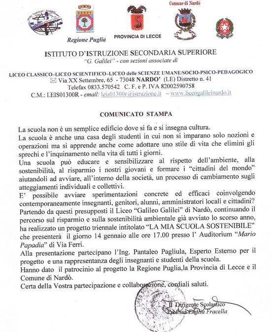 Comunicato Stampa_Liceo
