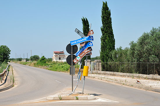 segnale cimitero