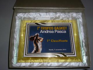 targa compleanno andrea pasca
