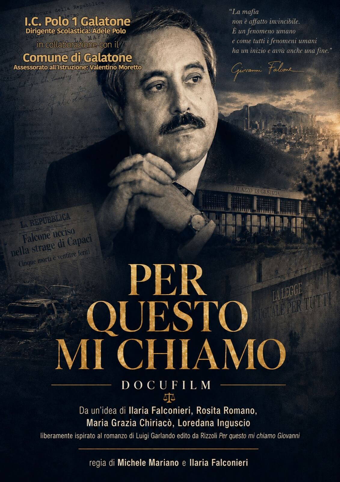 Per questo mi chiamo locandina docufilm