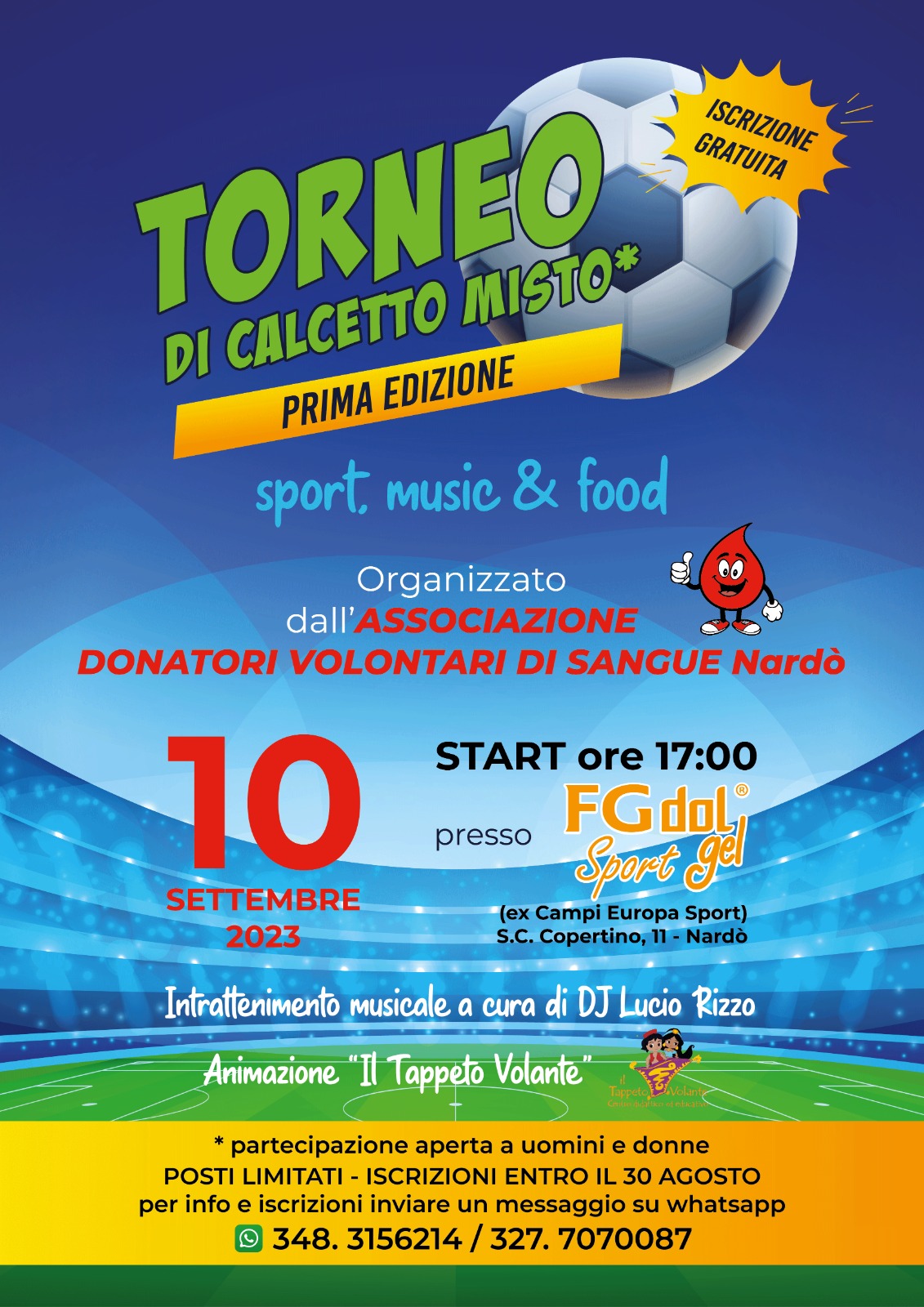 TORNEO CALCETTO MISTO 