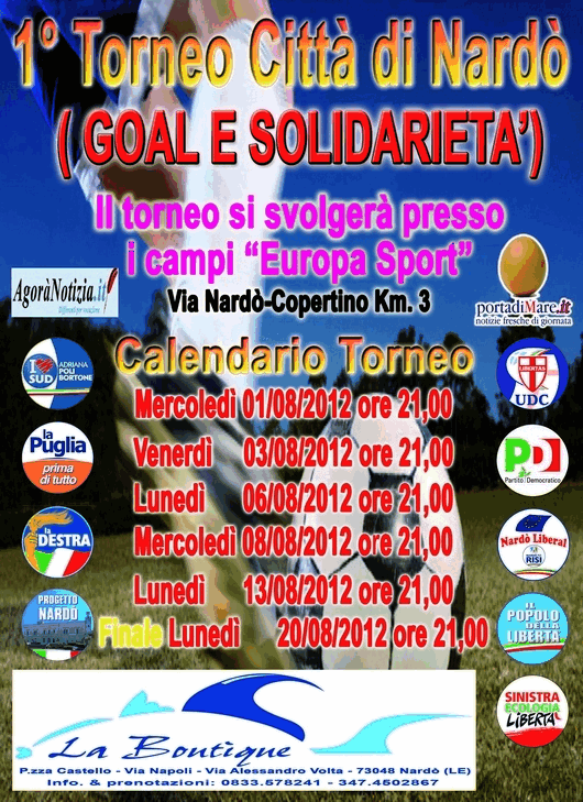 locandina torneo