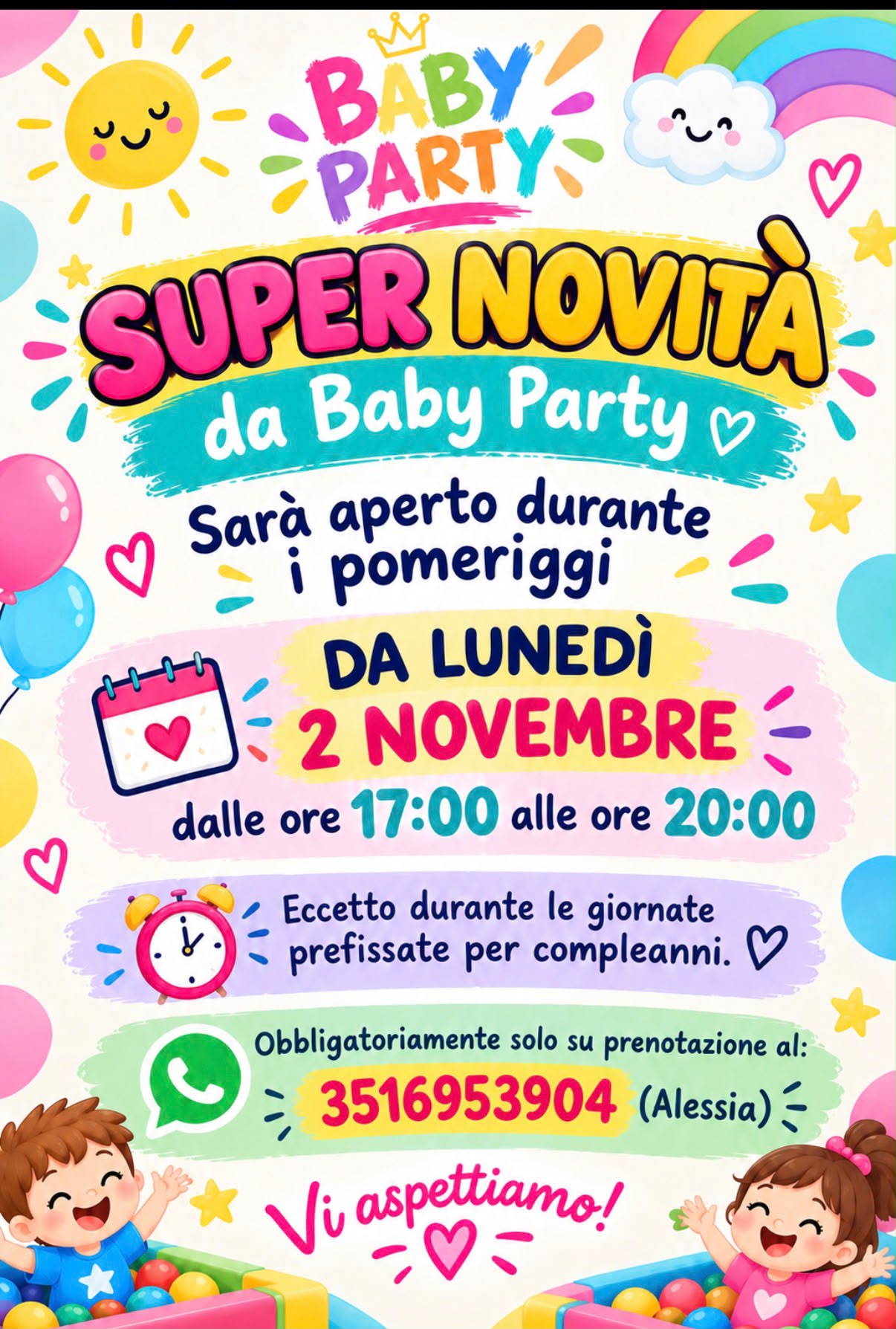 baby party nardò