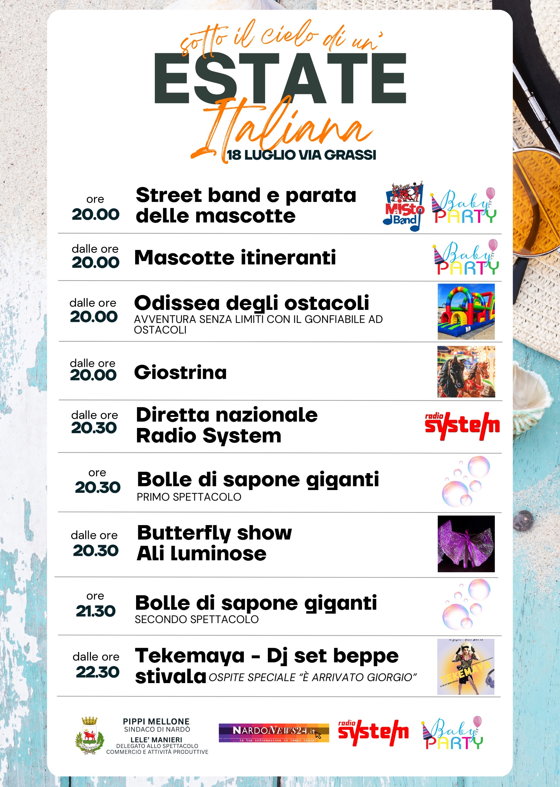 estate italiana programma