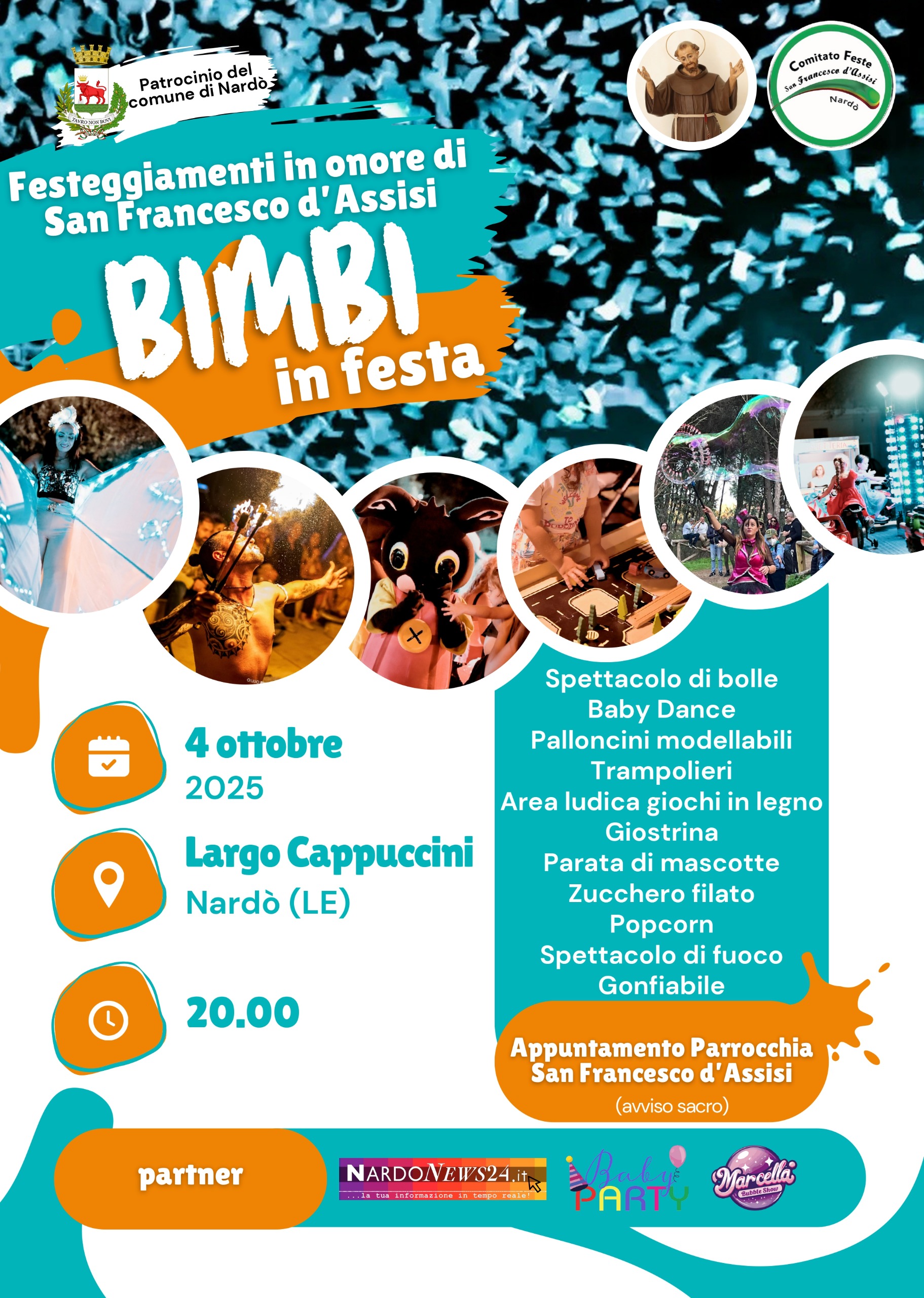 evento sanfrancesco bambini