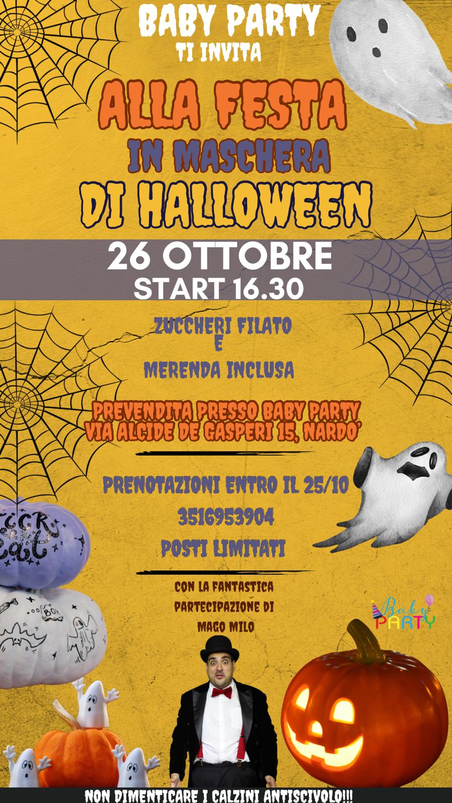 halloween babyparty nardò