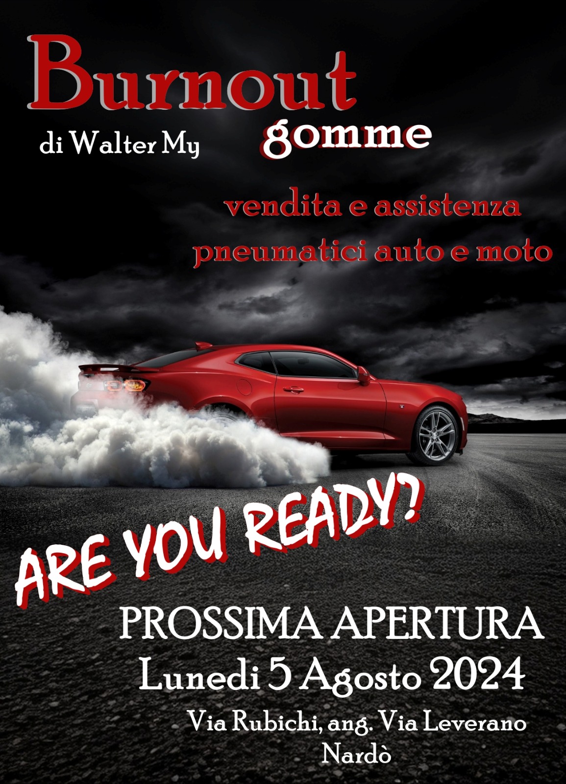 inaugurazione 5 agosto nardò