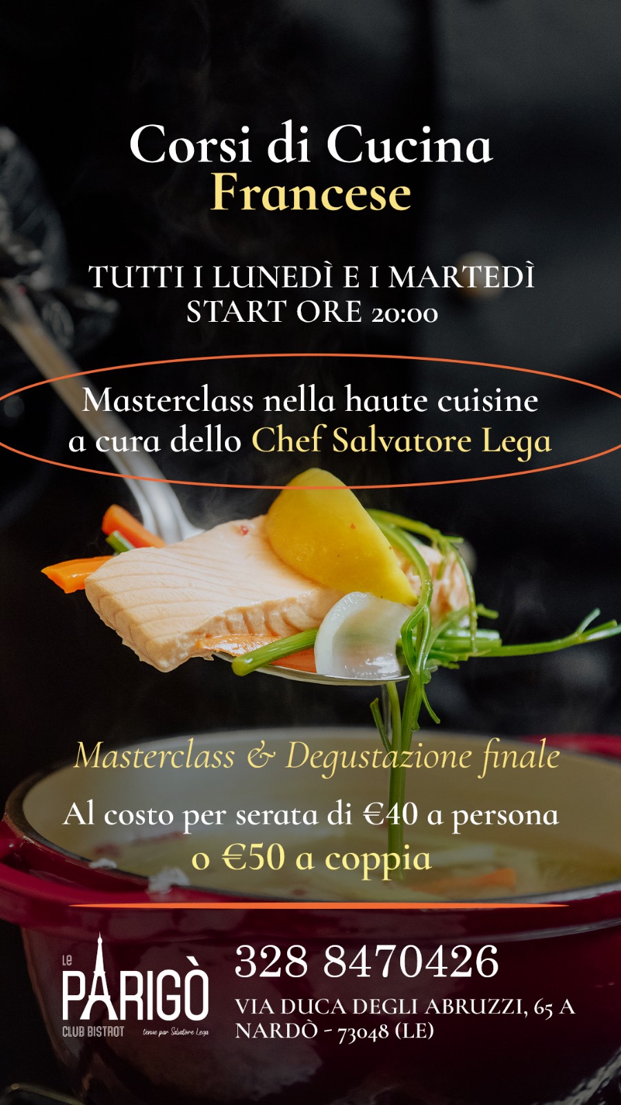 lega corso cucina francese