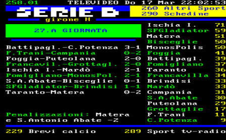 ischia-nard classifica