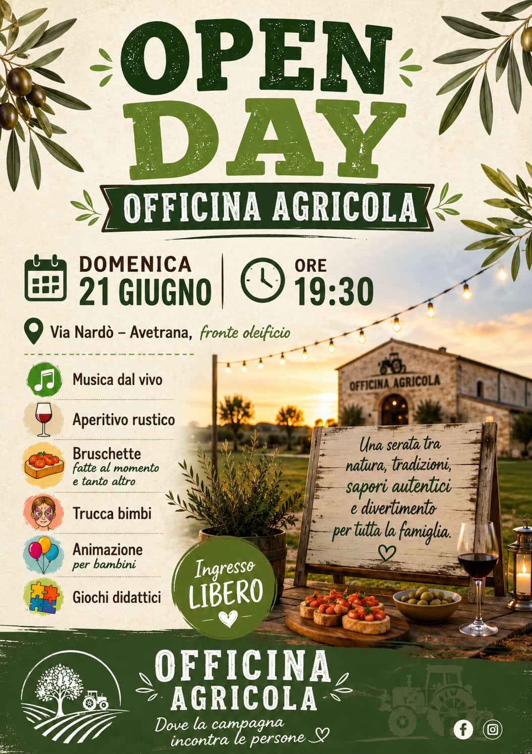 officina agricola nardò