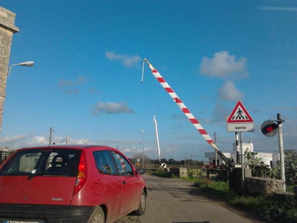 passaggio a livello in tilt