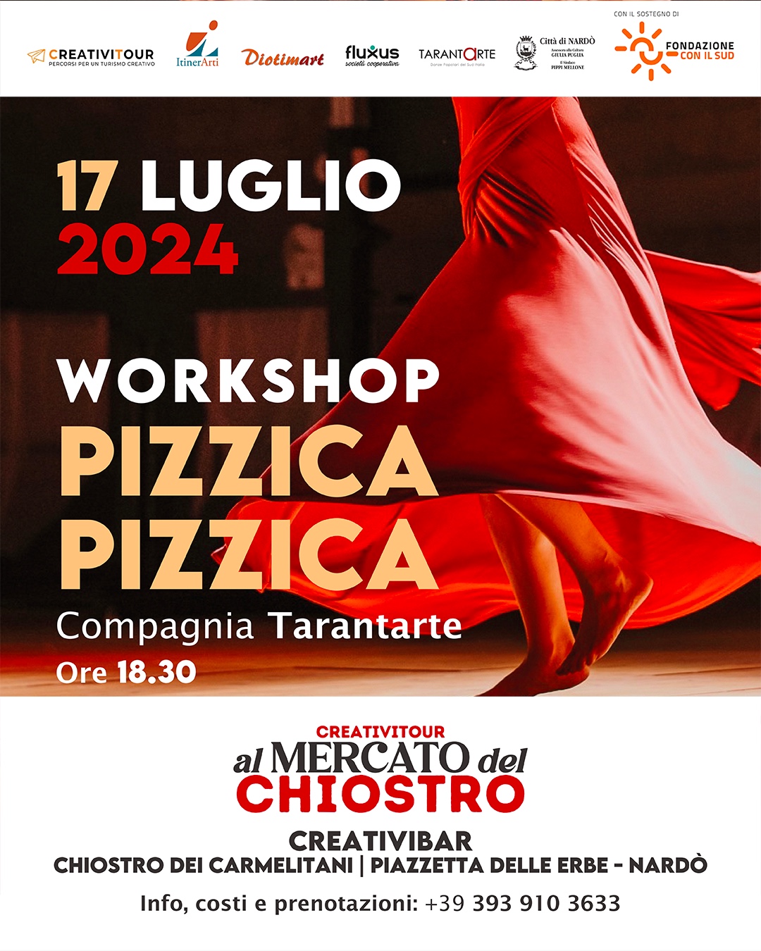pizzica chiostro