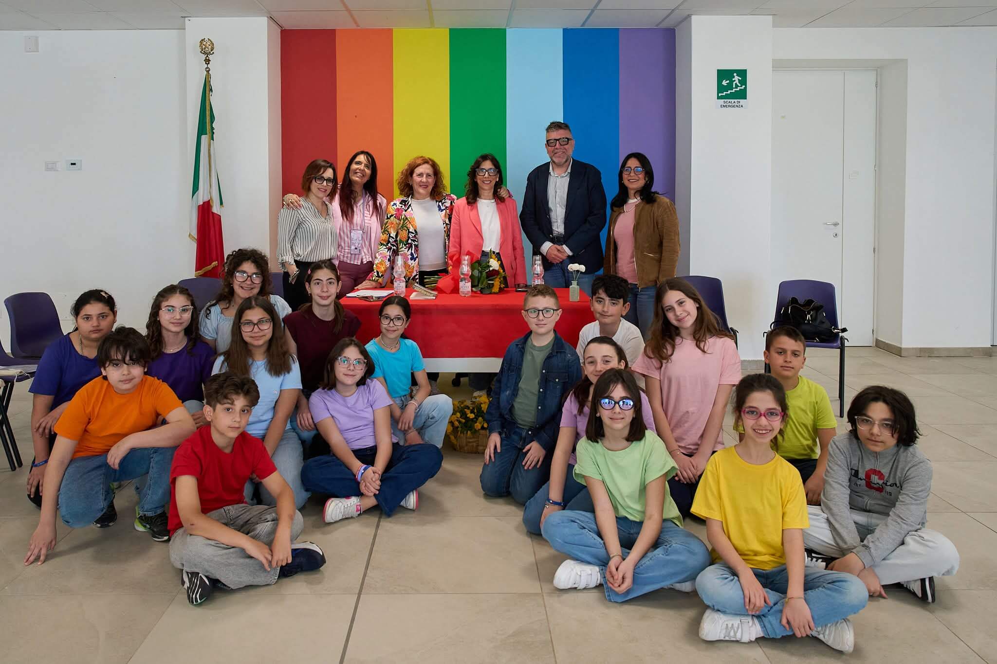 progetto Per questo mi chiamo i ragazzi con la Martalò