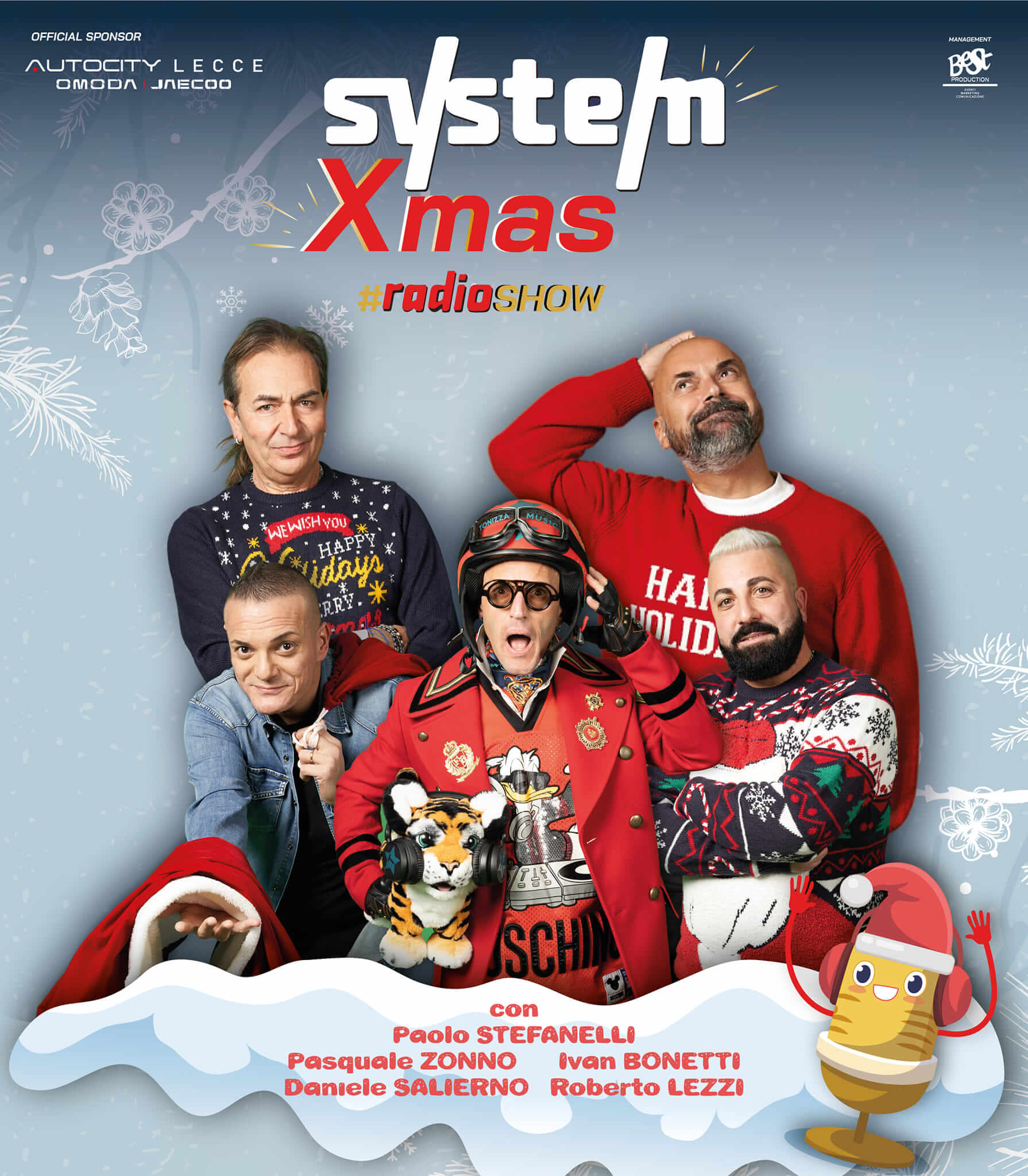 radio system xmas radioshow locandina