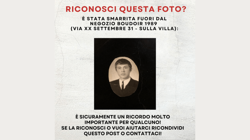riconosci questa foto